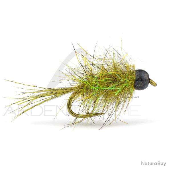 Mouche Igor et Nadica Stancev Hares Olive-black nymph H16