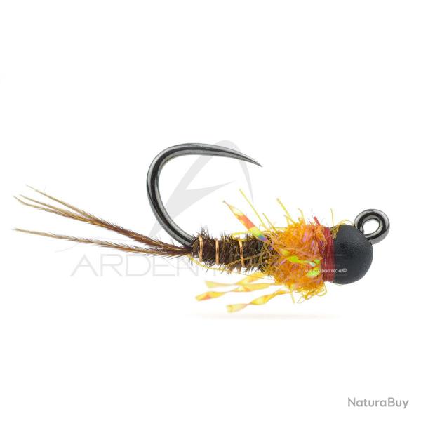 Mouche RIO French Dip B2 hot orange H14 - bille 2.8mm