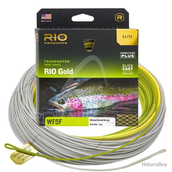 Soie RIO ELITE GOLD WF8F