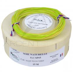 Soie Naturelle Peche à Soie Parallèle (15m) Fluo vert SP SP3