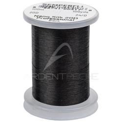 Fils de montage Semperfli Nano Silk Pro 24/0 Noir