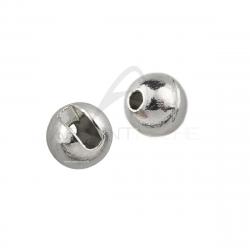 Bille tungstène fendues Argent 3.5 mm