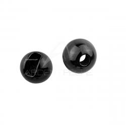 Bille tungstène fendues Noir 3.5 mm