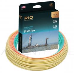 Soie RIO ELITE Flats Pro Bleu/orange/sable Flottante WF8F