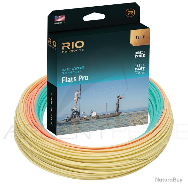 Soie RIO ELITE Flats Pro Bleu/orange/sable Flottante WF9F