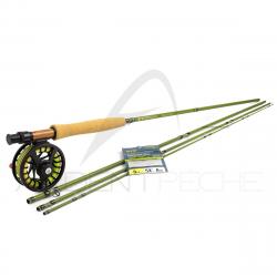 Canne à mouche REDINGTON Pack FIELD TRUITE 9' soie 5