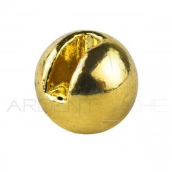 Bille tungstène fendues ECO or (x25) 2.5mm
