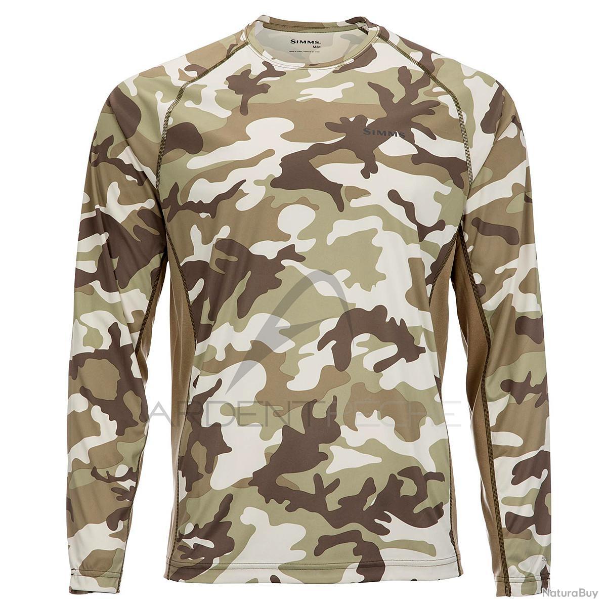 Simms Solarflex UPF 50+ T-shirt de pêche à manches longues et