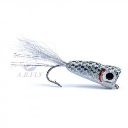 Mouches Rainy´s Popper bubble head white H2/0