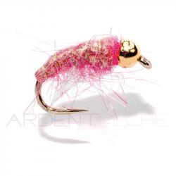 Mouche FMF Nymphe tungstène shrimp pink 1183 H10