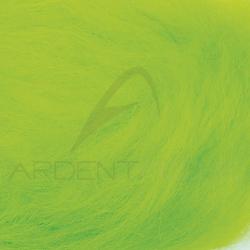 Icelandic sheep hair fluo chartreuse