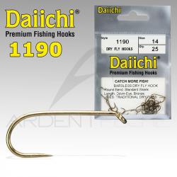 Hameçon mouche DAIICHI 1190 sans ardillon H20