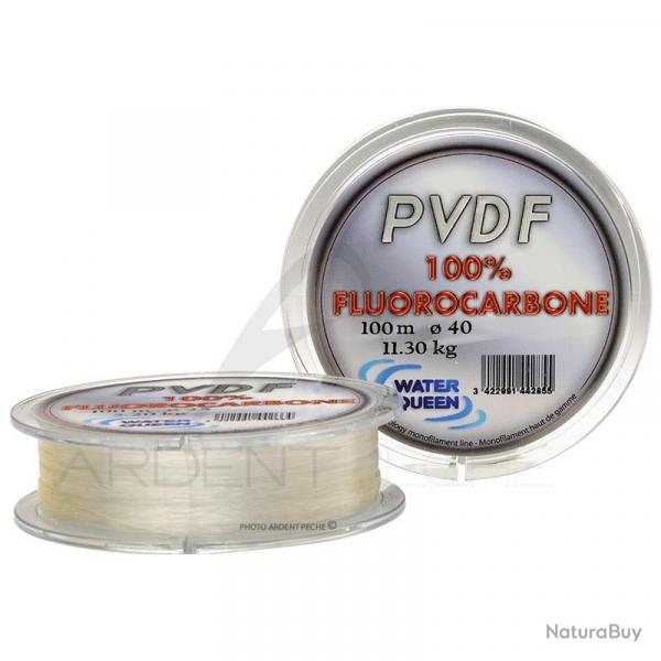 Fils fluorocarbone PVDF(100m) 0.35 mm