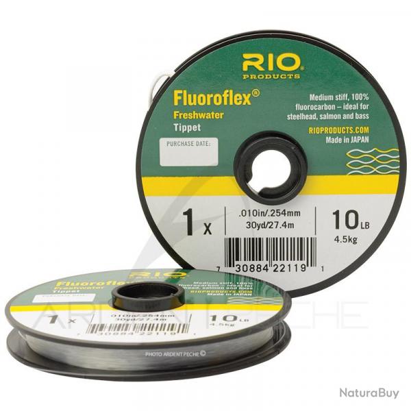 Fils fluorocarbone RIO Fluoroflex freshwater 7X
