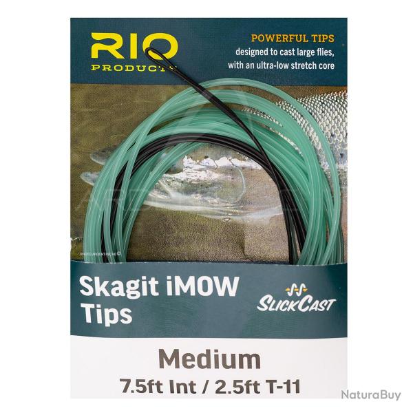 RIO Skagit IMOW Tip Medium intermdiaire 3m 0.75m int./plongeant 2.25m
