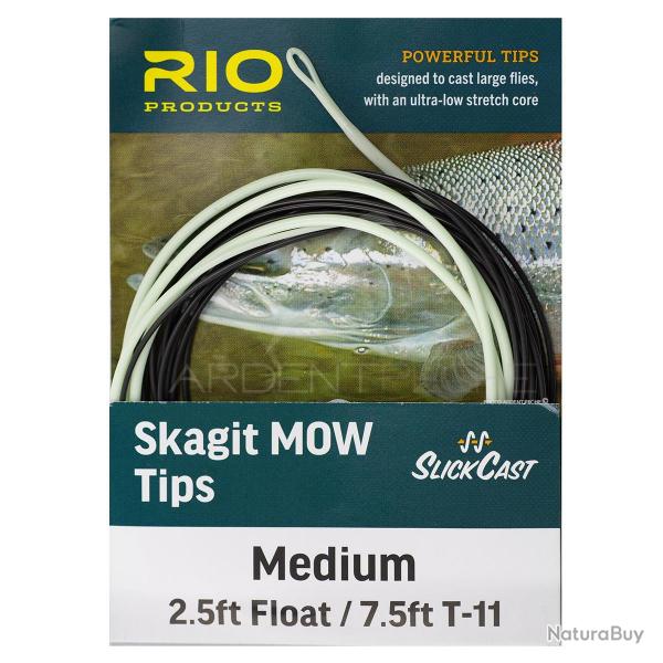 RIO Skagit MOW Tip Medium Flottant 3m