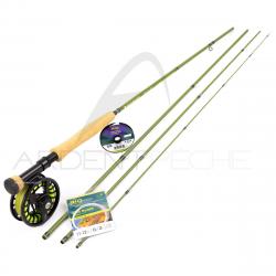 Canne à mouche REDINGTON Pack FIELD Euro Nymph 10' soie 3 (4 brins)