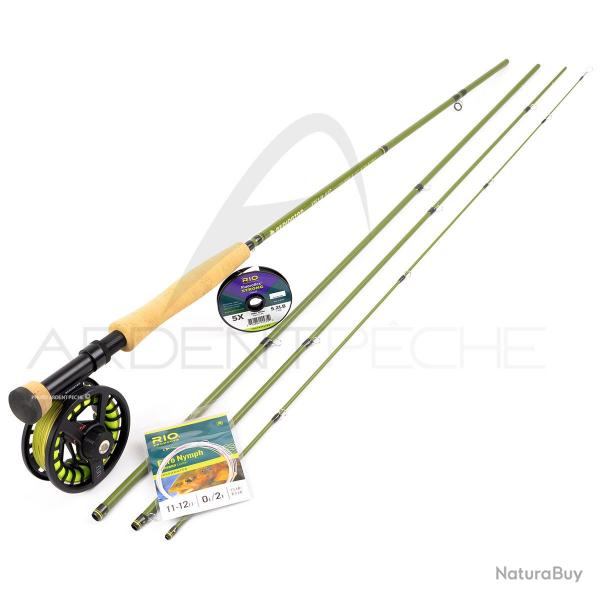 Canne  mouche REDINGTON Pack FIELD Euro Nymph 10' soie 3 (4 brins)
