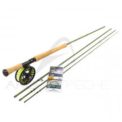Canne à mouche REDINGTON Pack FIELD Trout Spey 11'3 soie 4 (4 brins)