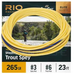 Soie RIO ELITE Shooting Head Trout Spey SHD 1