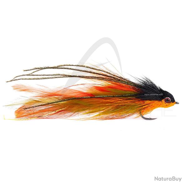 Mouche FMF Brochet Andino Deceiver Orange & Black H2/0