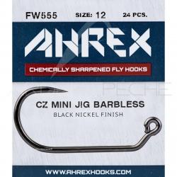 Hameçon mouche AHREX AFW555 Mini Jig Barbless H12