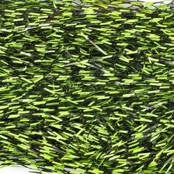 Fibres Micro Barred Voodoo Chartreuse barré noir
