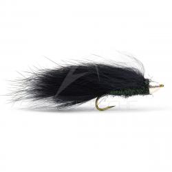 Mouche streamer STS Zonker Black H4