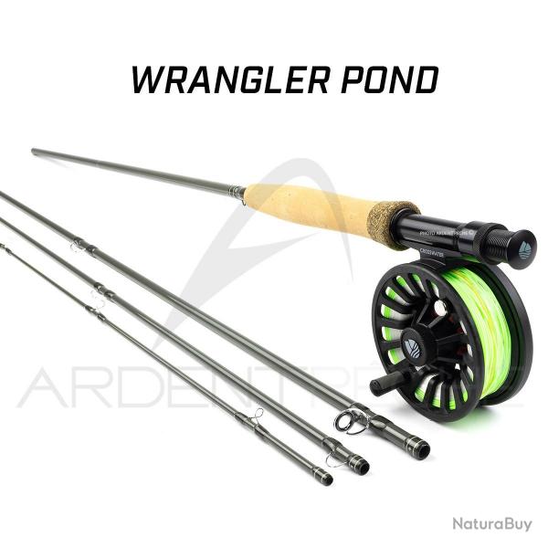 Canne  mouche REDINGTON Pack WRANGLER Pond 9' soie 4