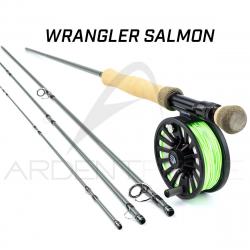 Canne à mouche REDINGTON Pack WRANGLER Salmon 9' soie 8