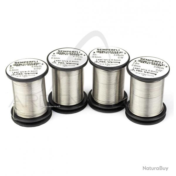 Fil de plomb Semperfli 0.6mm