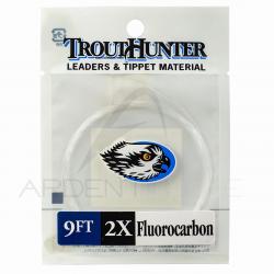 Bas de ligne fluorocarbone TroutHunter 9' (2.70m) 5X (0,148 mm)