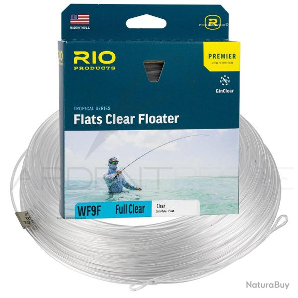 Soie RIO PREMIER Flats Clear Flottante WF10F