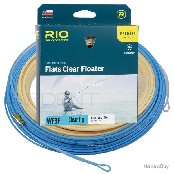 Soie RIO PREMIER Flats Clear Tip Flottante WF8F