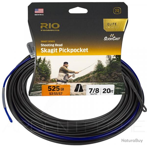 Soie RIO ELITE Skagit PickPocket S3/S5/S7 n7/8