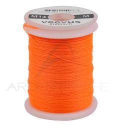 Fils de montage polyfloss VEEVUS Stomach Médium (M14) Fluo orange