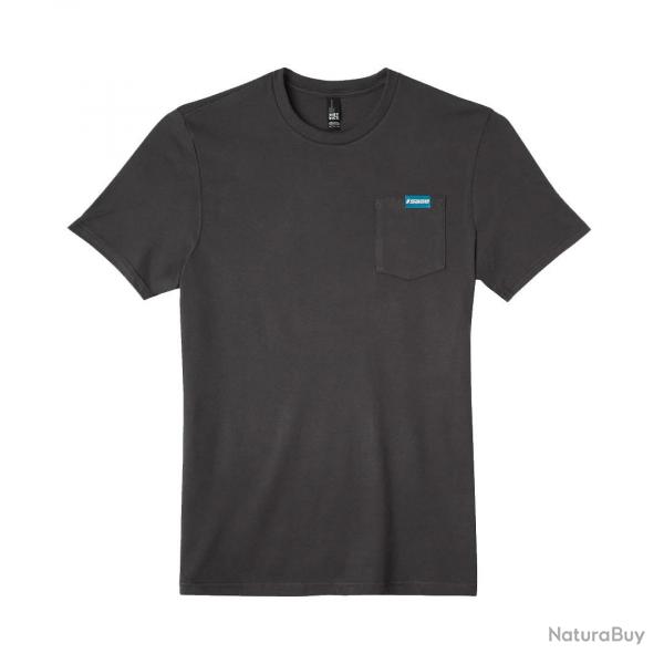 Tee shirt SAGE Logo Pocket Tee Charcoal