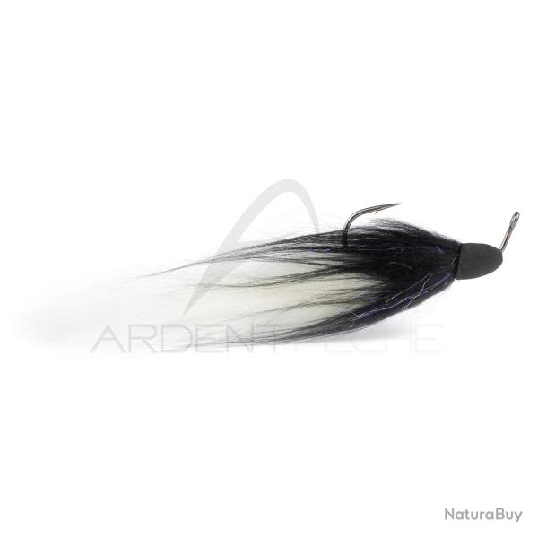 Mouche STS Brochet suspending noir/blanc H4/0