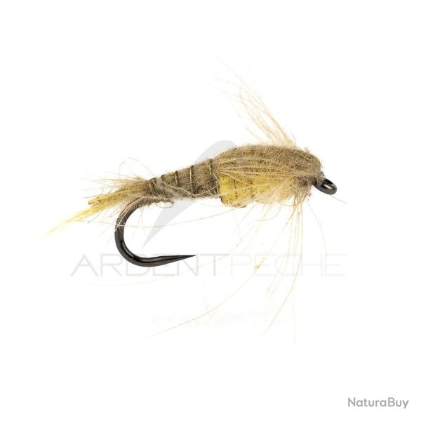 Mouche STS nymphe mouche de mai tan H14