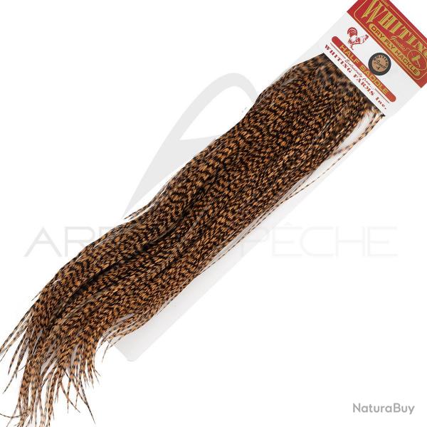 1/2 saddle WHITING bronze teint march brown