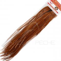 1/2 saddle WHITING bronze teinté marron
