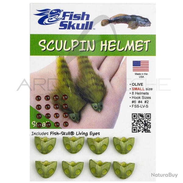 Tte Fish-Skull sculpin olive Mini