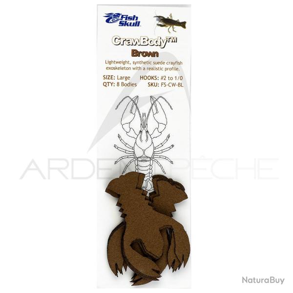 Corps d'crevisse marron X-Large