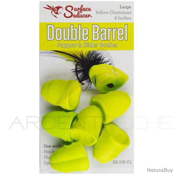 Tte de popper double Jaune chartreuse Large