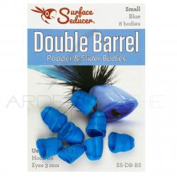 Tête de popper double Bleu Petit