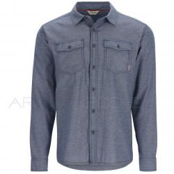 Chemise SIMMS Shoal Flannel Shirt Midnight 3XL