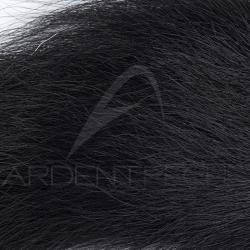 Bucktail queue de daim Petite Médium Noir