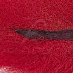 Bucktail queue de daim Petite Médium rouge