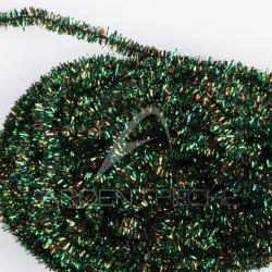 Herl de paon synthétique 2 mm vert