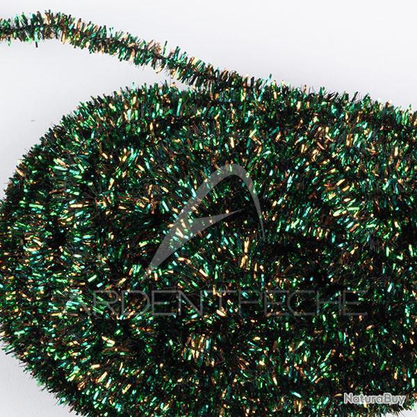 Herl de paon synthtique 2 mm vert
